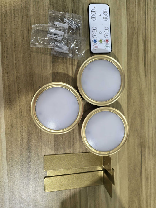 Luz LED Decorativa Dorada con Batería - Image 12