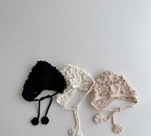 Gorro de Lana con Orejeras y Cordones Transpirables para Niña - Image 9