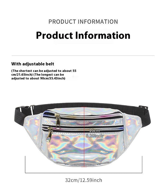 Riñonera Deportiva Reflectante Láser para Hombre y Mujer - 7 Colores - Image 31