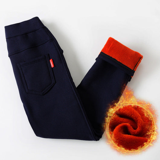 Pantalones Térmicos Infantiles con Pies Integrados - Image 6