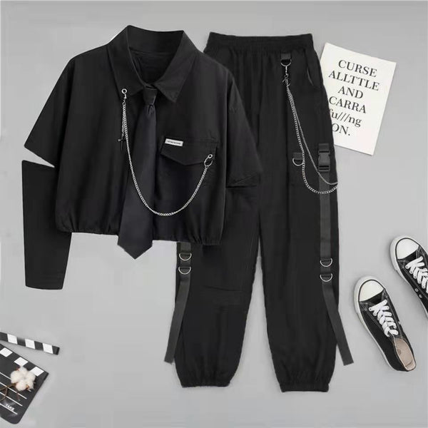 Conjunto de Overol Personalizado para Mujer - Dos Piezas