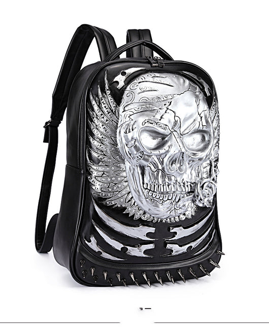 Mochila Retro de Cuero PU para Hombre - Bolsa Escolar y Laptop - Image 6
