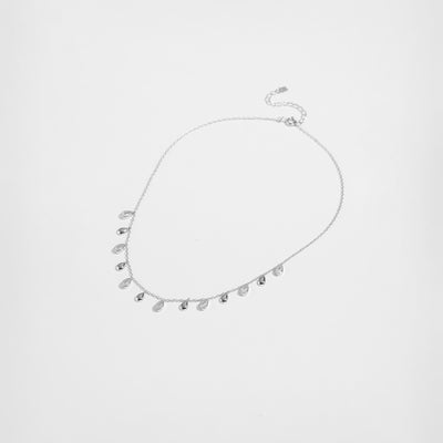 Collar Largo de Plata Esterlina 925 con Colgante de Circón en Forma de Pera - Image 10