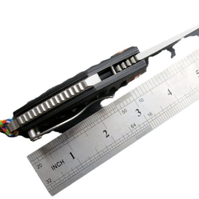 Cuchillo de Camping Plegable con Mango Compacto para Aventuras al Aire Libre - Image 3