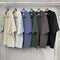 Men's Casual Short-Sleeve Notched-Lapel Shirt