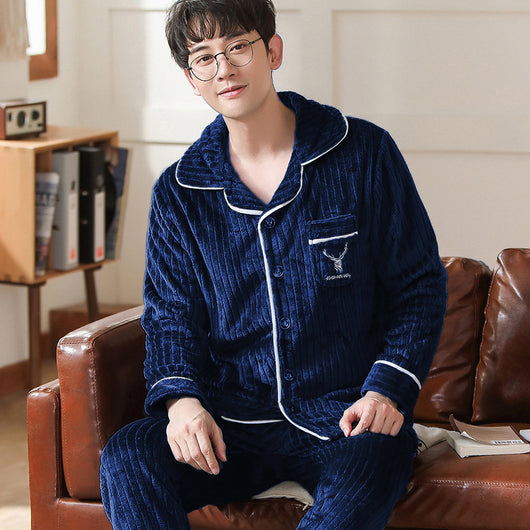 Pijama Térmico Grueso para Hombre - Franela Abrigadora - Image 15