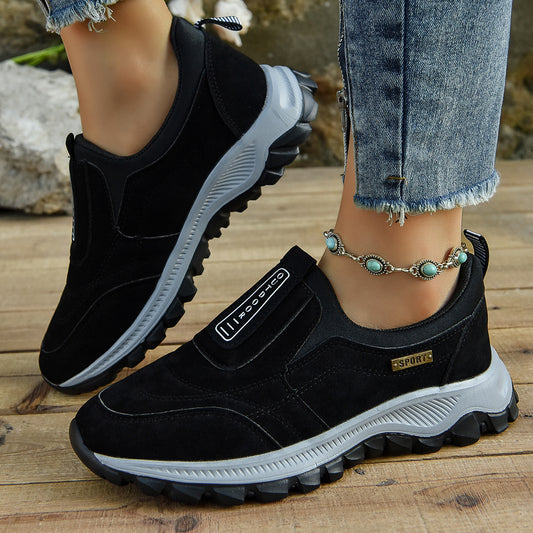 Zapatillas Deportivas Slip-On Cómodas para Caminar y Correr Mujer