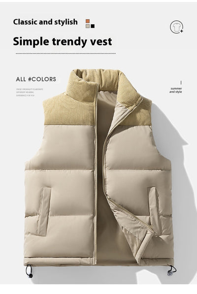 Chaleco Moderno para Hombre con Bloques de Color - Image 10