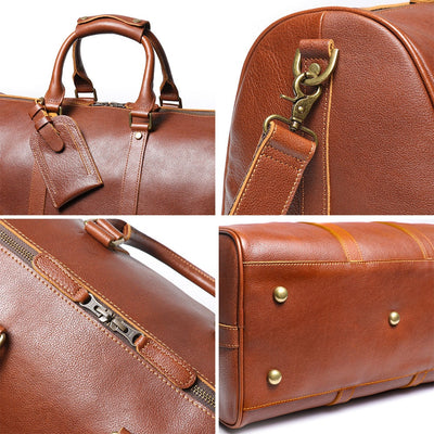 Bolsa Crossbody de Cuero Genuino para Hombre - Gym y Viajes - Image 24