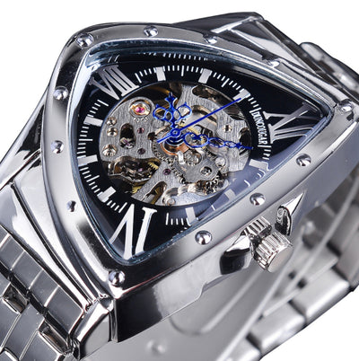 Reloj Hueco de Acero Inoxidable para Hombre - Estilo Moderno - Image 12