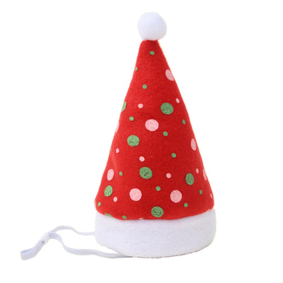 Gorro Navideño Multicolor a Rayas para Mascotas - Image 10
