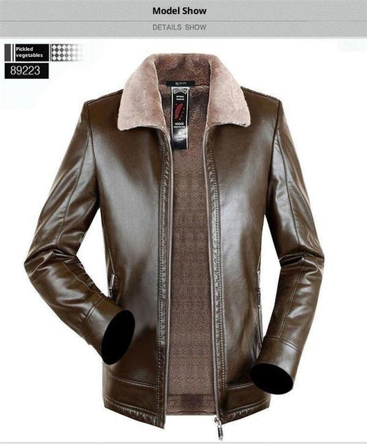 Chaqueta para Hombre con Forro de Piel - Image 8