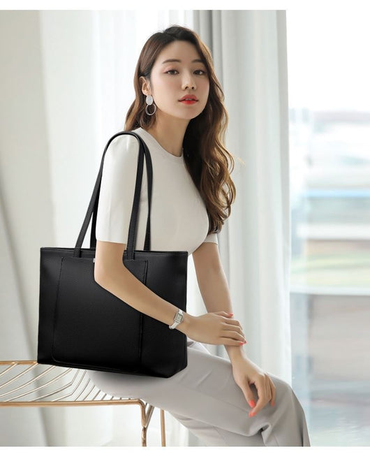 Bolso Tote de Cuero para Mujer - Gran Capacidad - Image 18
