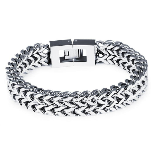 Pulsera de Acero Titanio para Hombre con Escamas de Pez - Image 7
