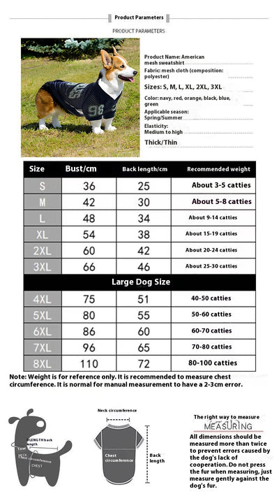 Uniforme de Protección Solar para Perros - Camiseta Deportiva UV - Image 10