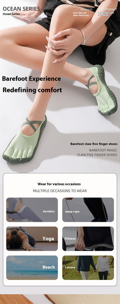 Zapatillas Deportivas Silenciosas para Yoga, Pilates y Ejercicio en Casa - Image 22