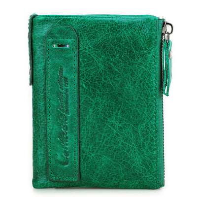 Billetera Compacta de Cuero Genuino para Hombre - Image 11