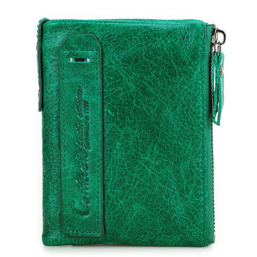 Billetera Compacta de Cuero Genuino para Hombre - Image 11