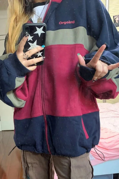 Sudadera Abrigo Holgada Unisex con Capucha - Image 9