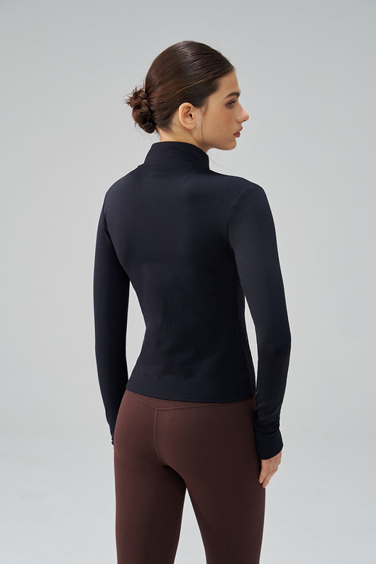 Top de Yoga sin Dedos Acolchado para Otoño e Invierno - Image 30