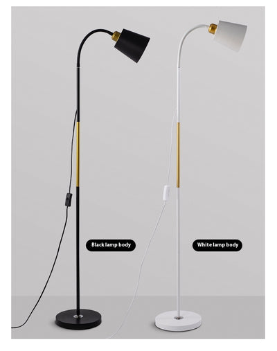 Lámpara de Pie Nórdica para Sala con Protección Visual - Image 18