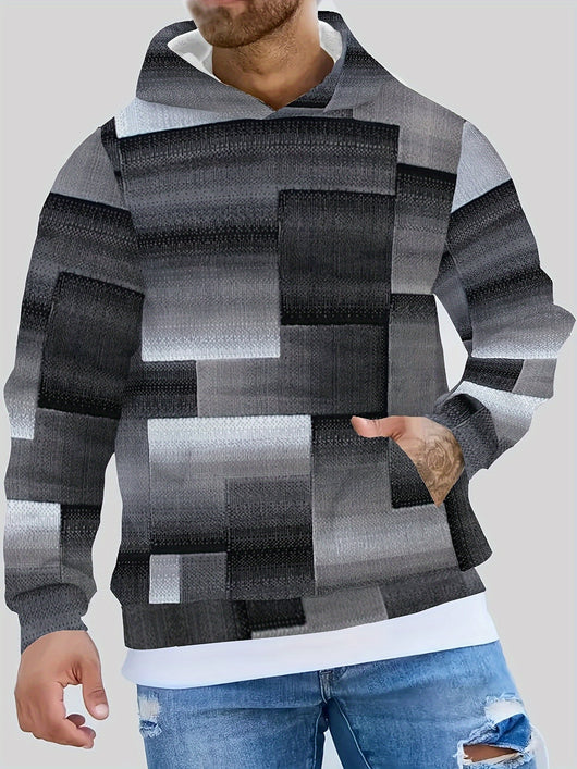 Sudadera con Capucha Casual Versátil para Hombre - Image 9