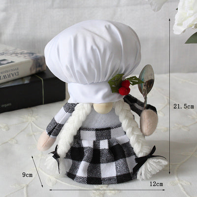 Muñeca Decorativa Sin Rostro con Diseño de Frutas Adorables - Image 7