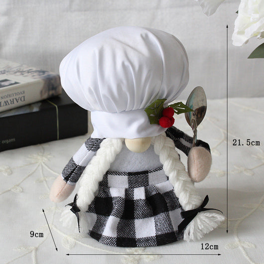 Muñeca Decorativa Sin Rostro con Diseño de Frutas Adorables - Image 7