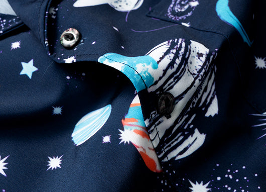 Camisa Hawaiana Cubana con Estampado Planet Fashion - Image 10