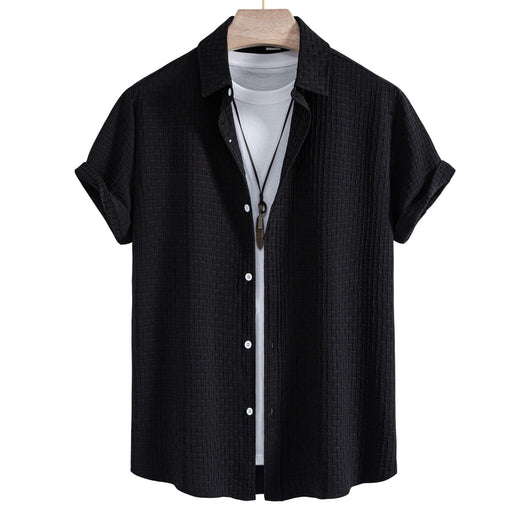 Conjunto de Playa para Hombre: Camisa Floral Manga Corta y Shorts - Image 11