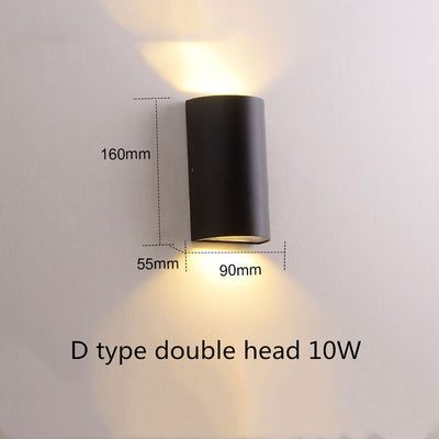 Lámpara LED de Pared Impermeable para Balcón y Pasillo Exterior - Image 20