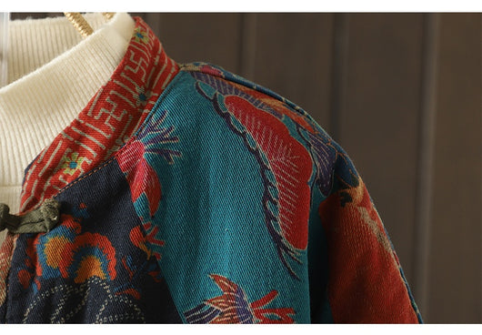 Cardigan Artístico de Algodón para Mujer - Abrigo Retro Otoño Invierno - Image 19