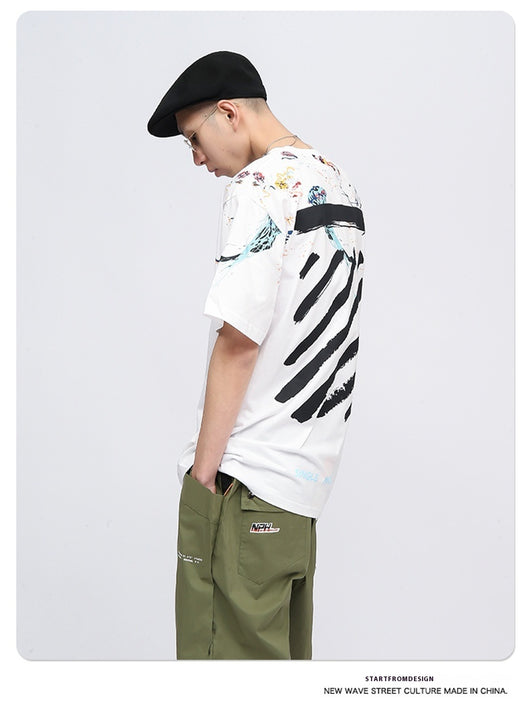 Camiseta Unisex Estampado Graffiti Street Style - Image 9