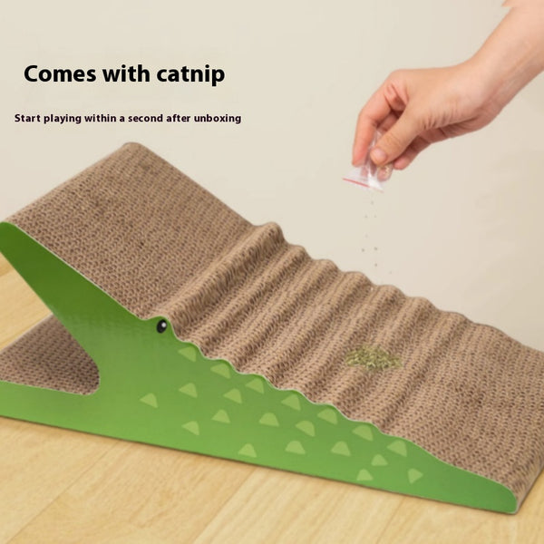 Rascador Vertical para Gatos con Juego Automático