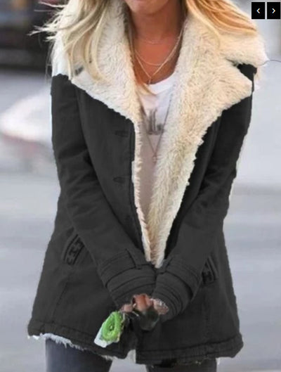 Chaqueta Acolchada de Algodón Polar para Mujer - Image 9