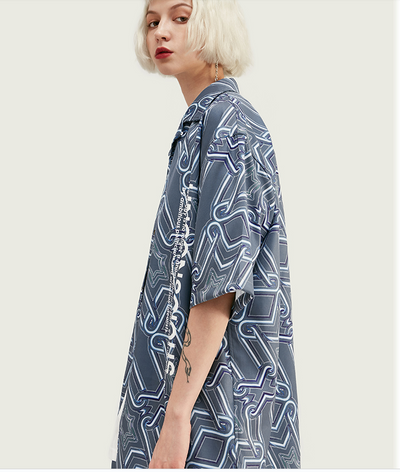 Camisa Streetwear Estampado Hawaiano para Hombre - Image 11