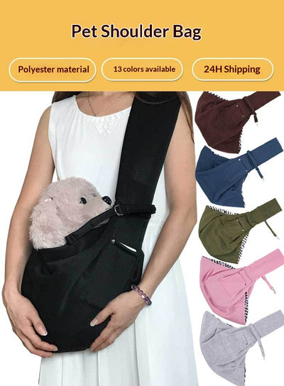 Bolsa Crossbody para Mascotas de Poliéster con Bolsillos - Capacidad 7.5 kg - Image 16