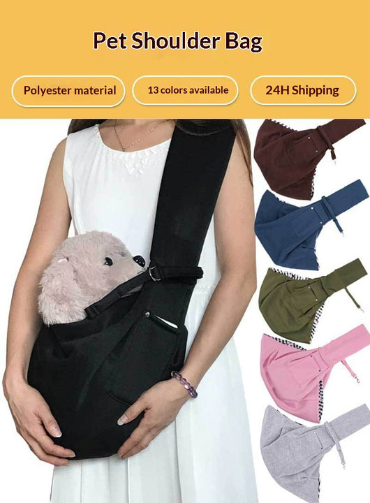 Bolsa Crossbody para Mascotas de Poliéster con Bolsillos - Capacidad 7.5 kg - Image 16
