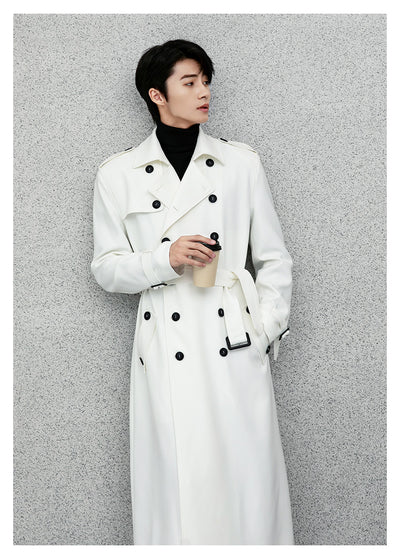 Chaqueta Cortavientos Larga Slim Fit para Hombre - Image 11