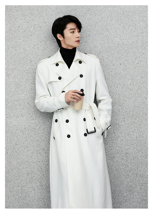 Chaqueta Cortavientos Larga Slim Fit para Hombre - Image 11