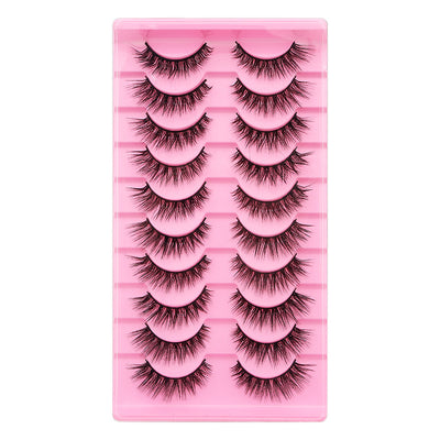 10 Pares de Pestañas Postizas Voluminosas con Rizo Natural - Image 15