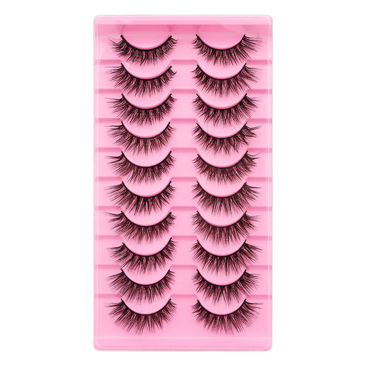 10 Pares de Pestañas Postizas Voluminosas con Rizo Natural - Image 15