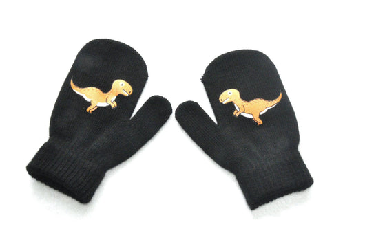 Guantes Tejidos Gruesos Para Niños Con Forro Cálido Y Diseño Animado - Image 9