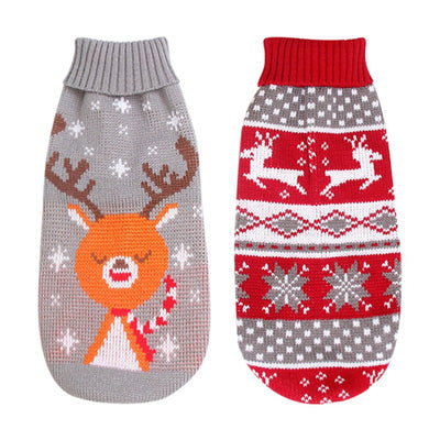 Suéter Tejido Cuello Alto Navideño para Perros - Image 5