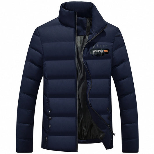 Chaqueta Acolchada con Cuello Alto para Hombre - Corte Slim y Máximo Abrigo - Image 4