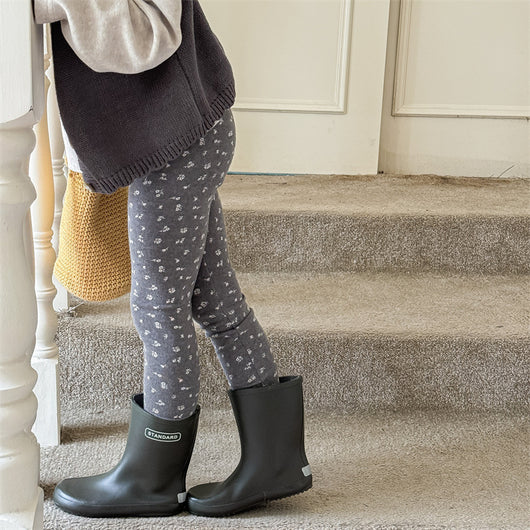Pantalones Elásticos Afelpados para Bebé con Tobillo Ajustado - Image 12