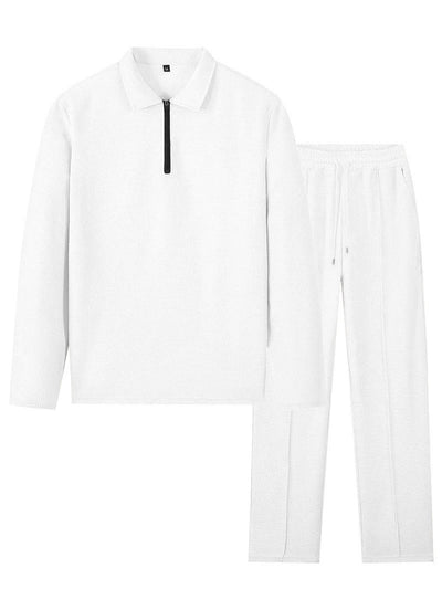 Traje Casual con Cremallera y Solapa - Pantalón Largo de Manga Larga - Image 32