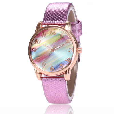 Reloj Femenino Arcoíris Moderno y Elegante - Image 4