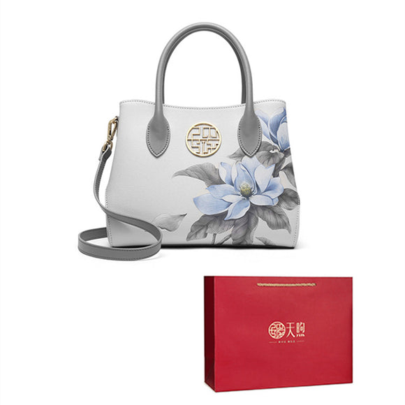 Bolso de Cuero para Mujer Estilo Oriental Elegante