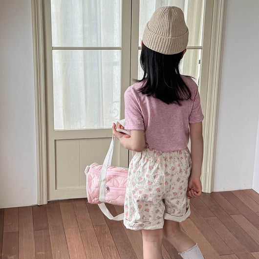 Shorts de Algodón Lavado para Niñas - Comodidad de Verano - Image 16